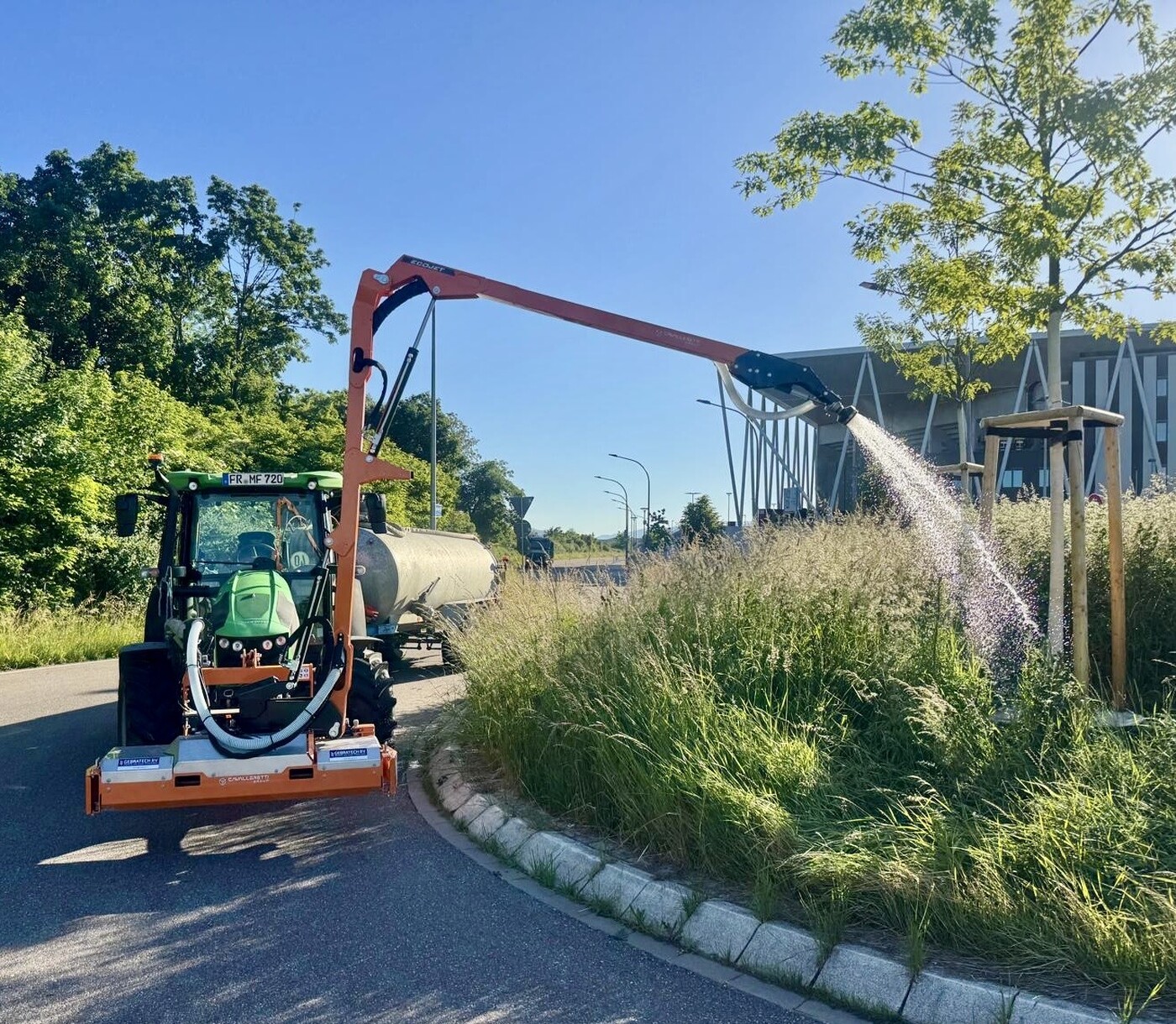 Ecojet Gießarm: <br>Effizient bewässern